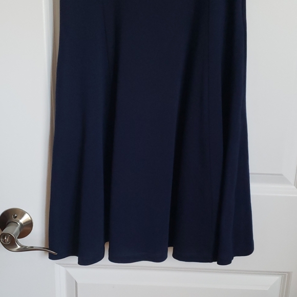 NY&C Navy Fit and Flare Dress - Picture 2 of 3